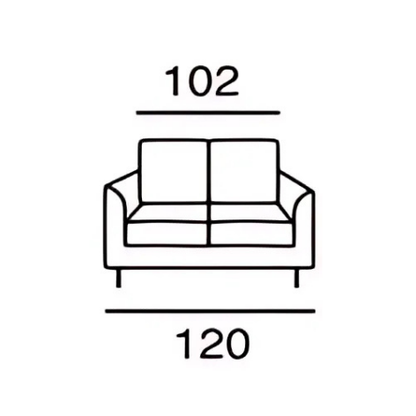 SPENCER | Petit canapé 2 places - 120 cm