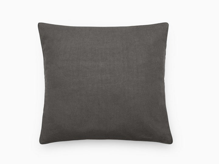 Taie d'oreiller OPÉRA Brume [VENT DU SUD] Lin et coton