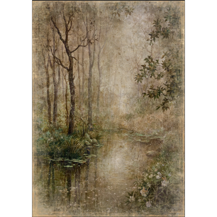 Tenture REFLECTIONS [ALFONZ] 120x170 cm