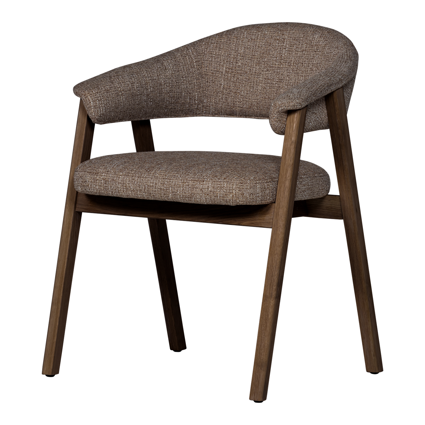 Lot de 2 Chaises TUNAR Marron [WOOOD]