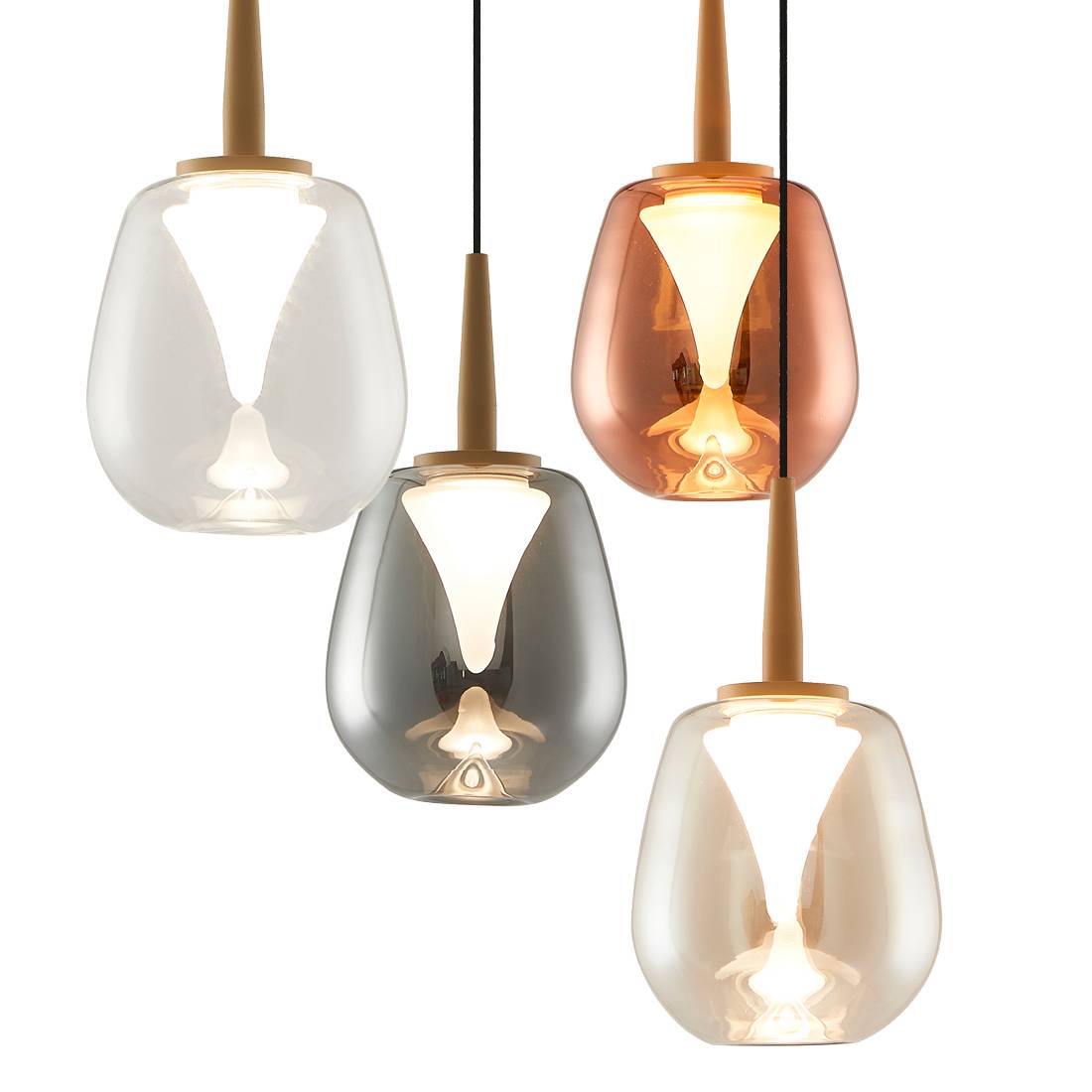 Suspension ANDROMEDA GRAPPE | 5 suspensions