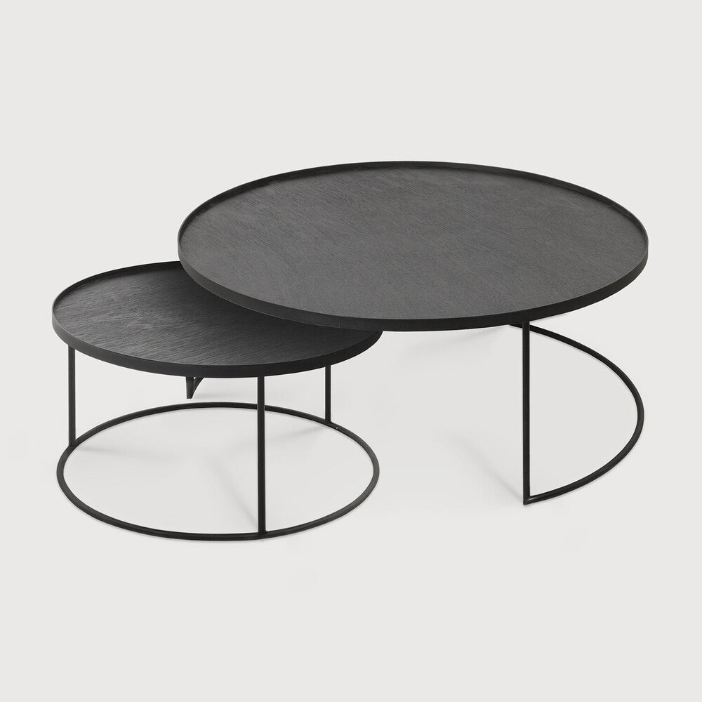Tables basses à plateaux [ETHNICRAFT]