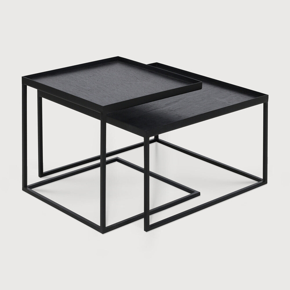 Tables basses à plateaux [ETHNICRAFT]