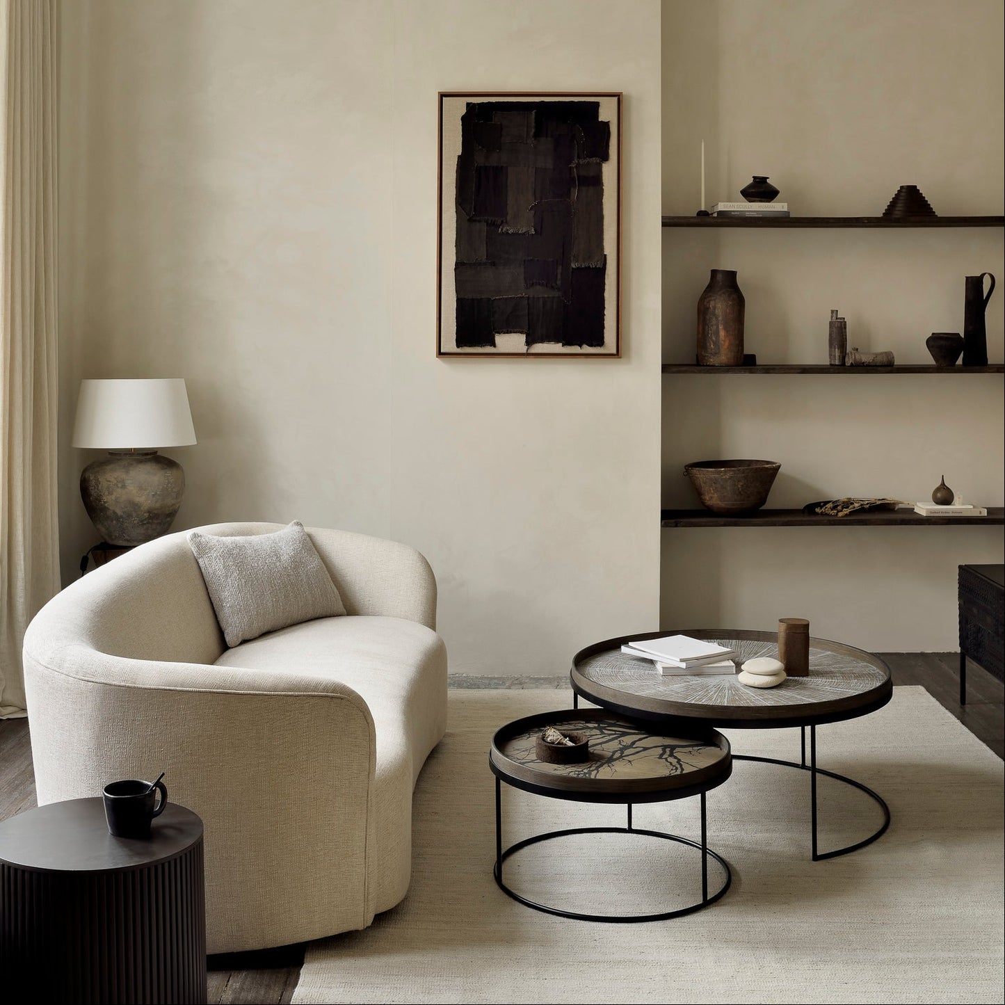 Tables basses à plateaux [ETHNICRAFT]