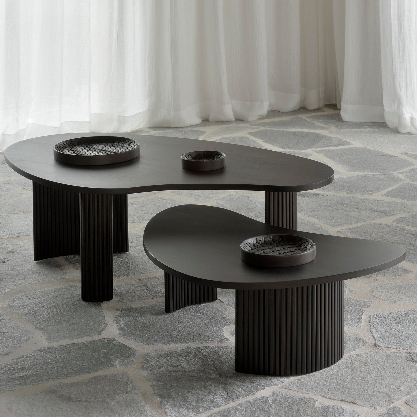 Table basse BOOMERANG [ETHNICRAFT] Différentes tailles