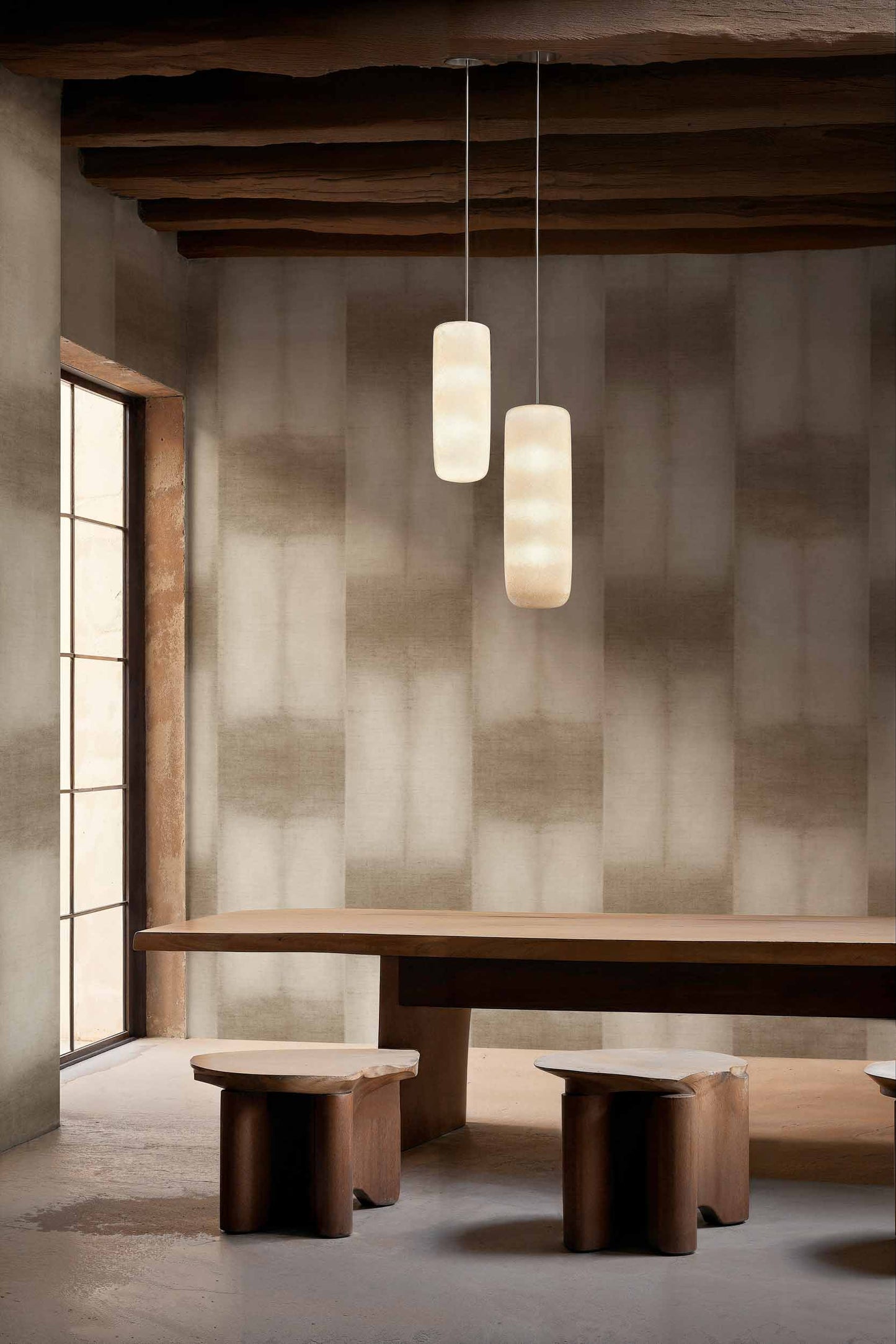 Papier Peint MOKUME JUTE [COORDONNÉ]