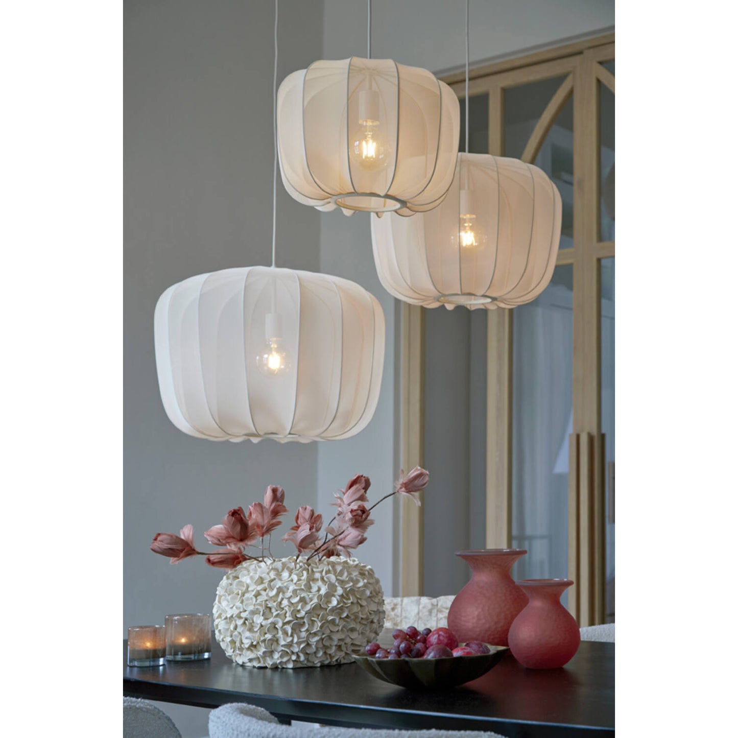 Suspension PLUMERIA Sable | Différentes tailles