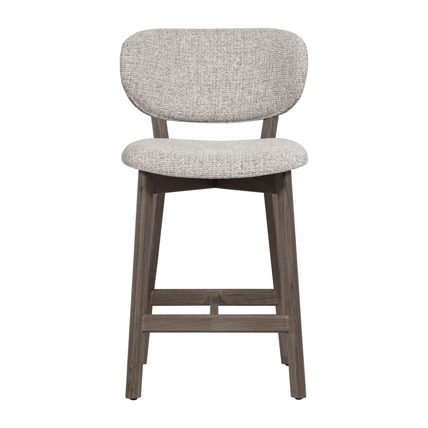 Lot de 2 Tabourets de bar UDAR Brun [WOOOD]