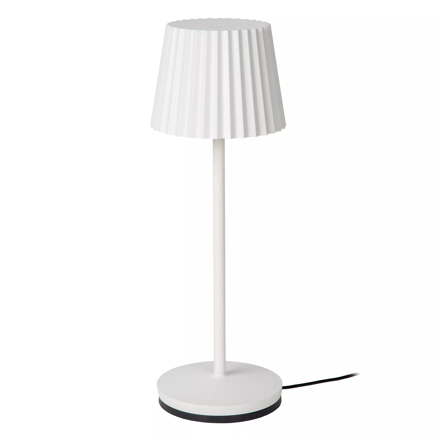 Lampe tactile JUSTINE Blanc [LUCIDE]