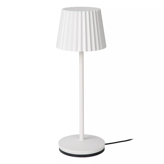 Lampe tactile JUSTINE Blanc [LUCIDE]