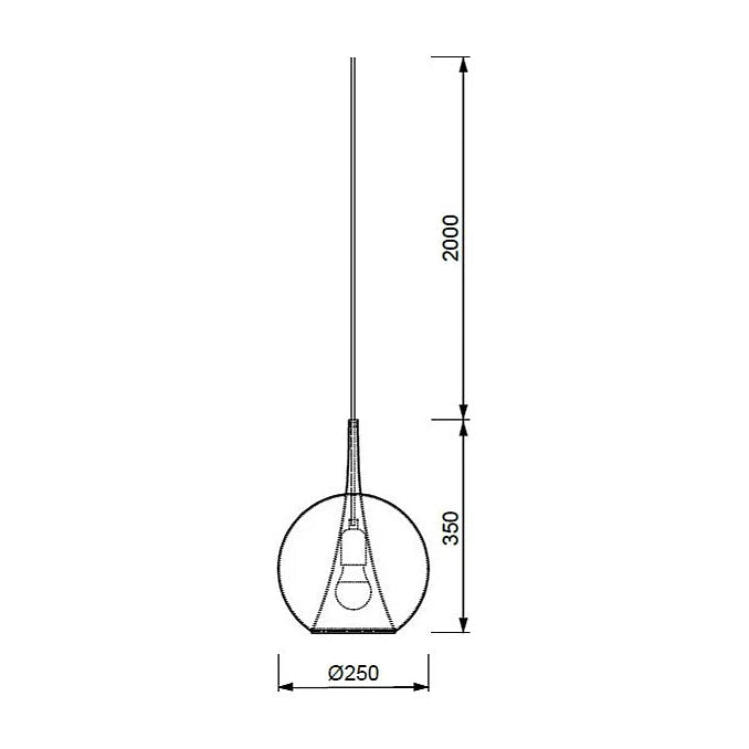 Suspension ELSA [MANTRA] Gold
