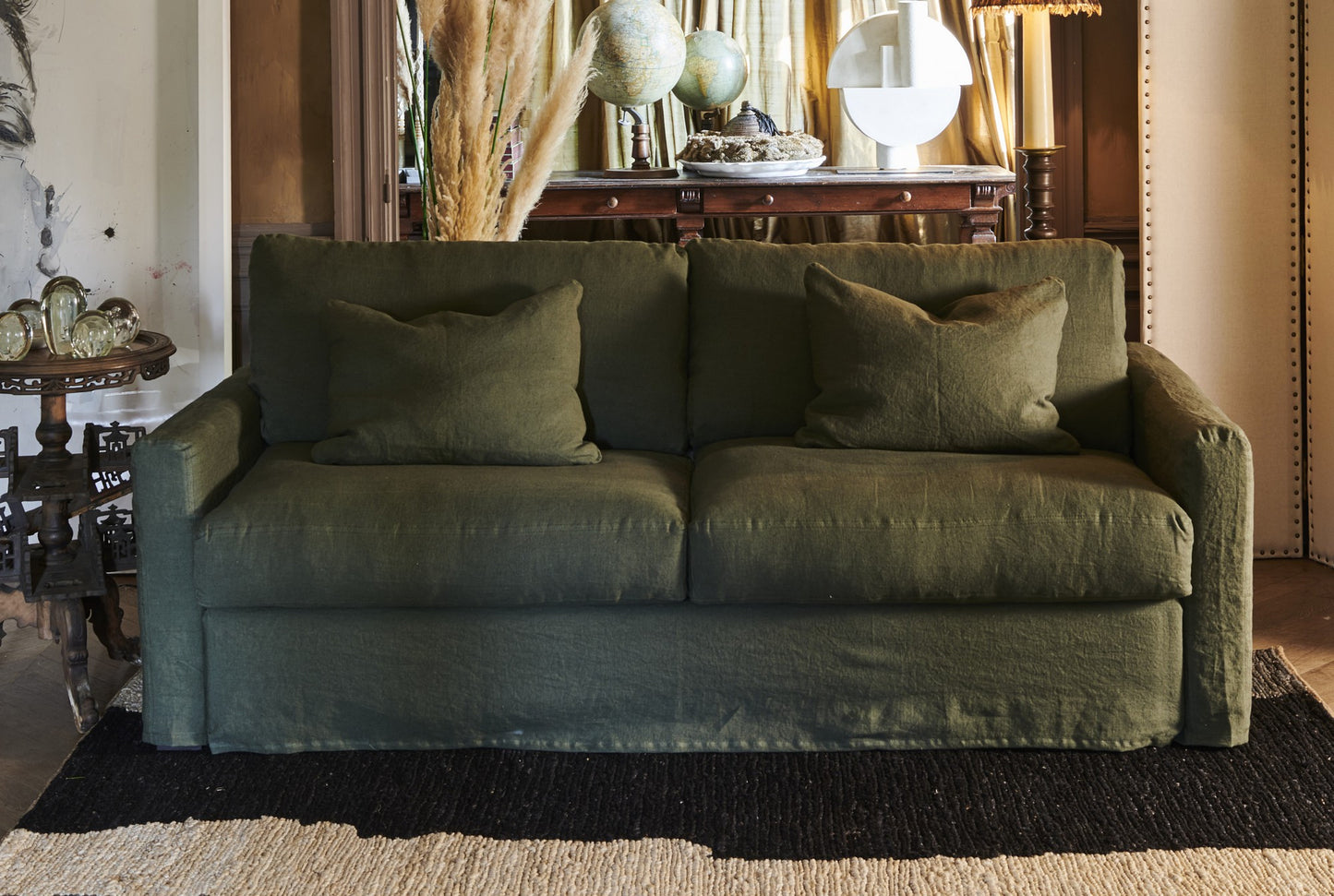 BIDART | Canapé 2 places - 170 cm Convertible (Mat. 120 cm)