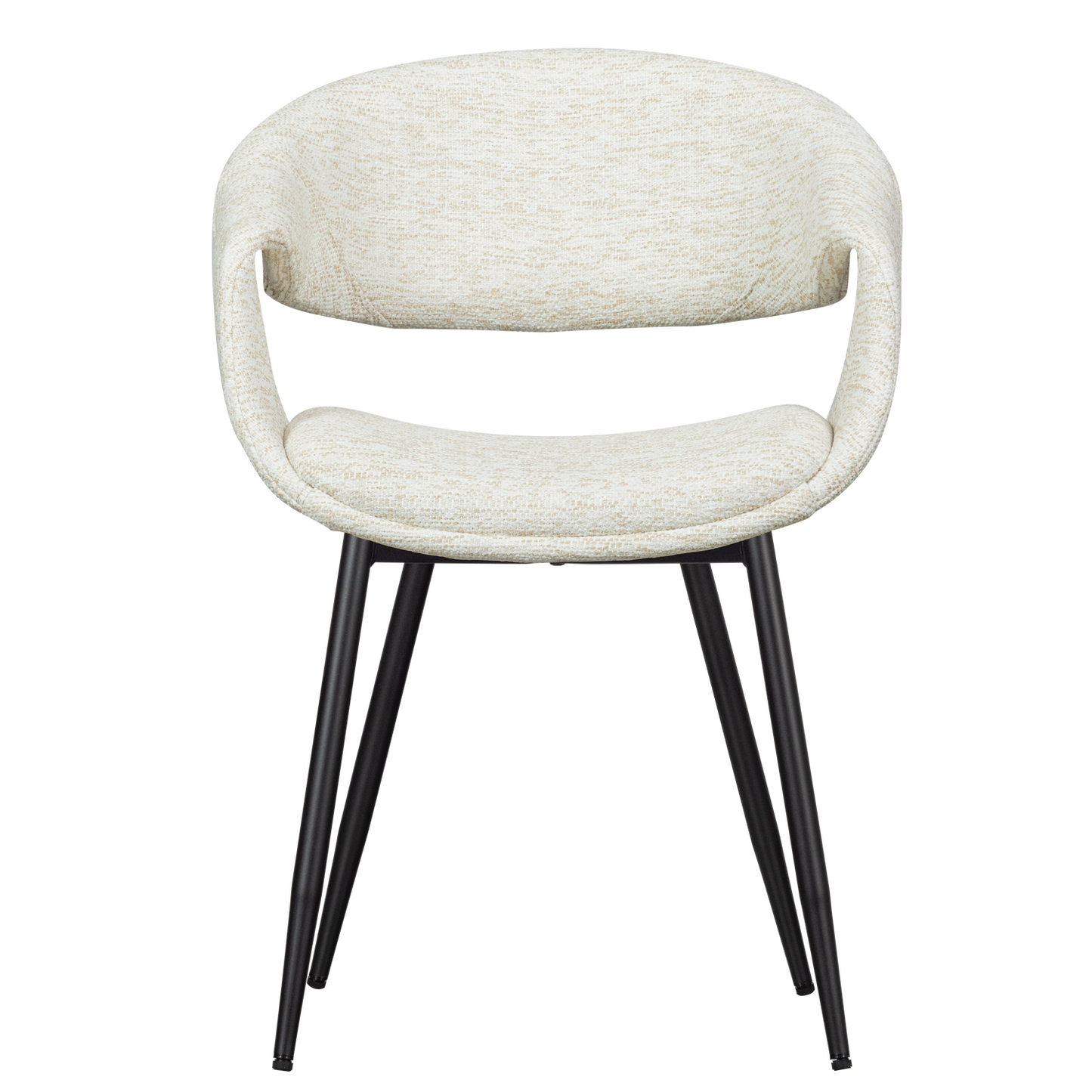 Lot de 2 Chaises YOSSI [WOOOD] Blanc
