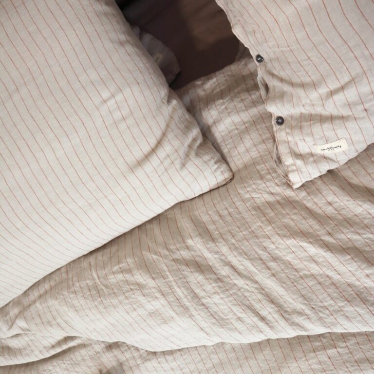 Housse de couette LUNA Terracotta | BED & PHILOSOPHY