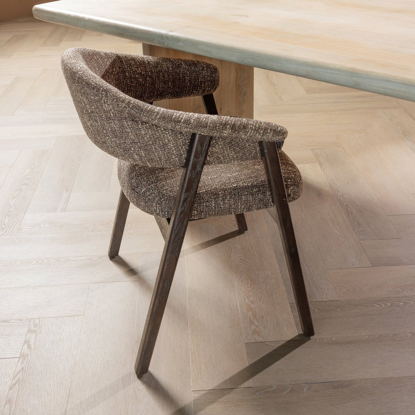 Lot de 2 Chaises TUNAR Marron [WOOOD]