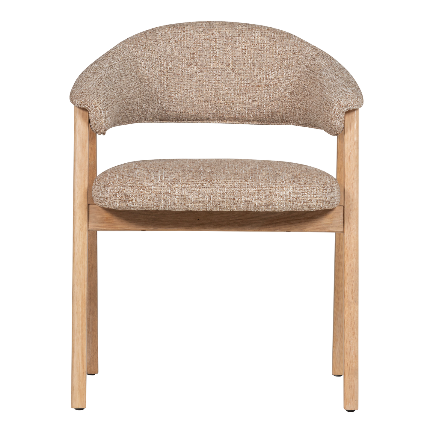Lot de 2 Chaises TUNAR Beige [WOOOD]