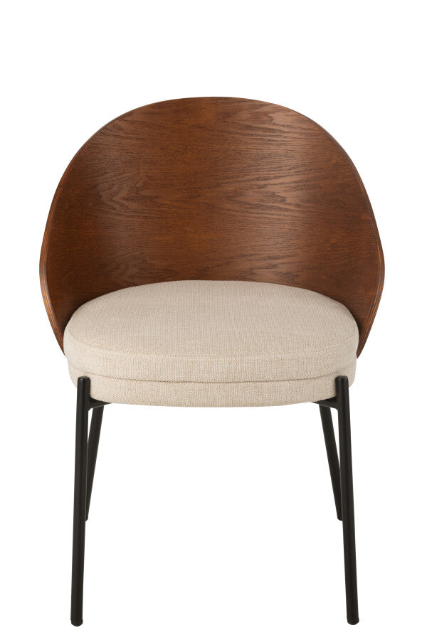 Chaise LONE Noyer