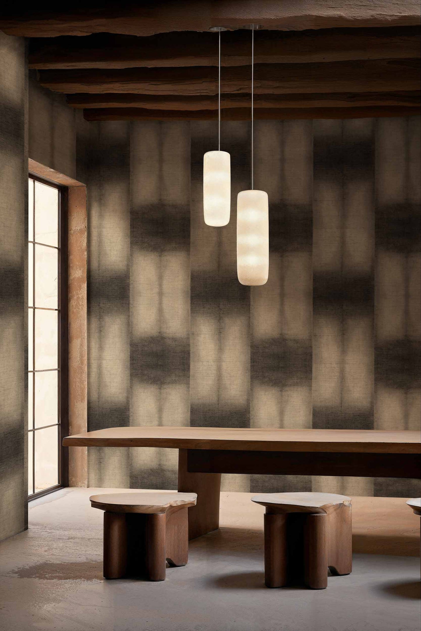 Papier Peint MOKUME ASH [COORDONNÉ]
