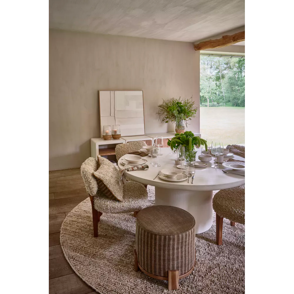 Table de repas | PIASTRO | Enduit à la chaux | Différentes tailles