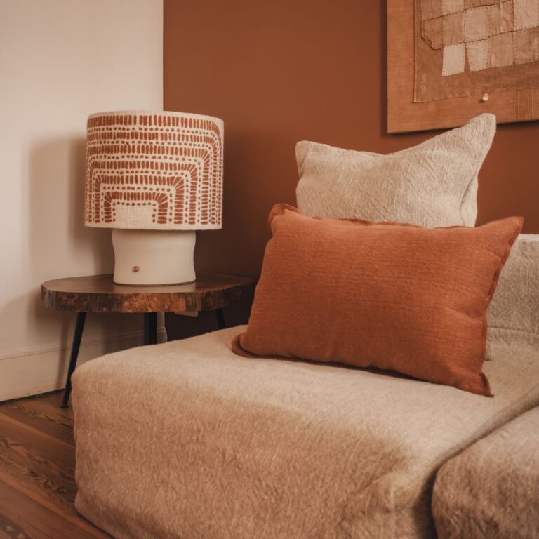 Coussin TAORMINA Sierra | BED & PHILOSOPHY