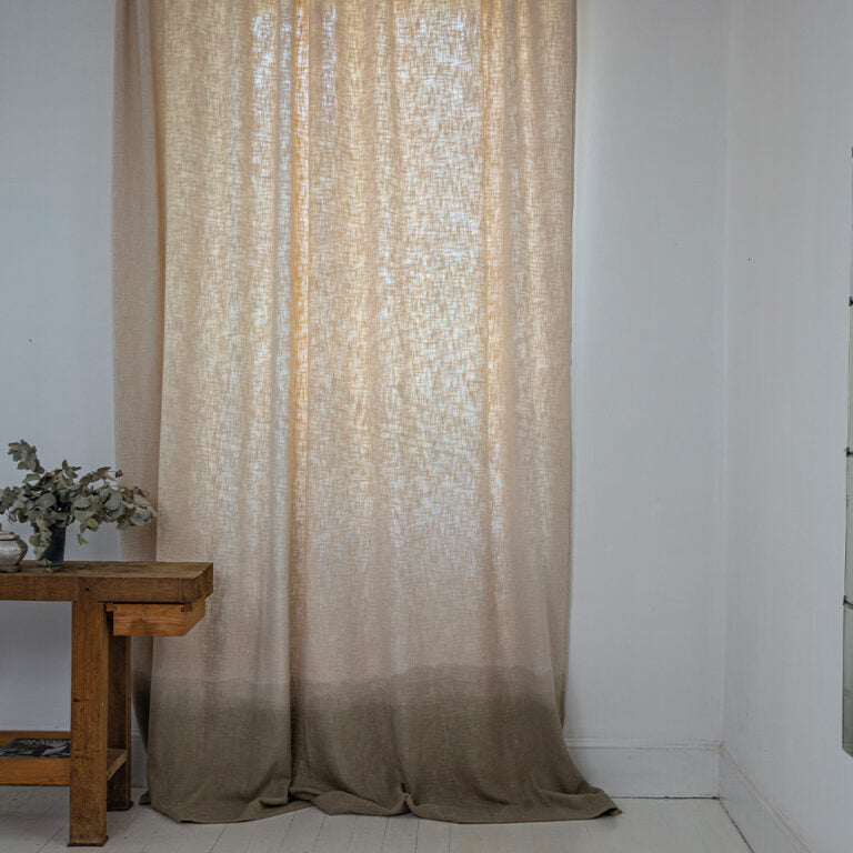 Rideau TAMTAM Ciment | BED & PHILOSOPHY