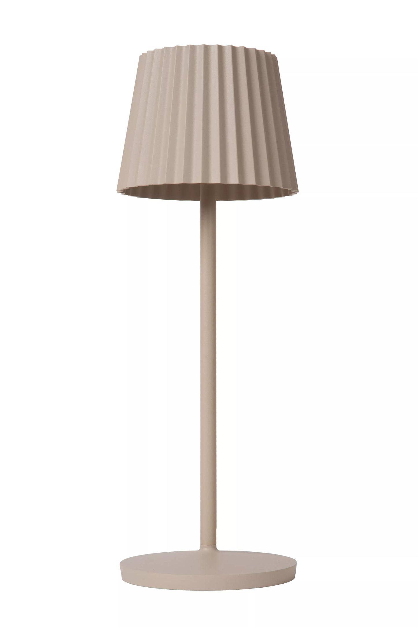 Lampe tactile JUSTINE Beige [LUCIDE]