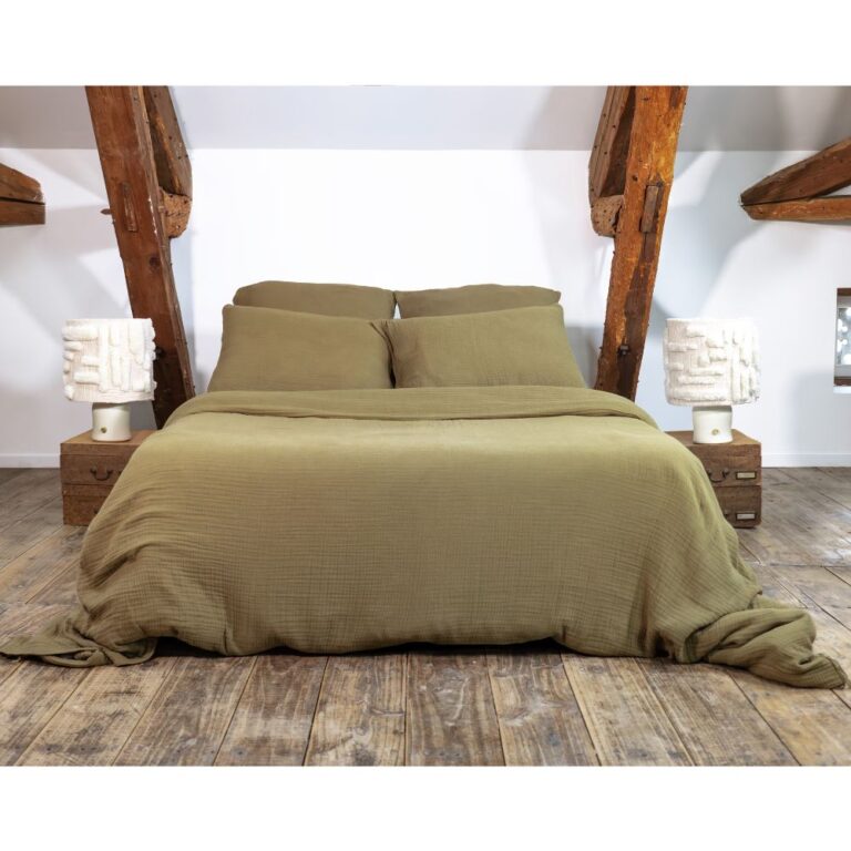 Housse de couette AMORE Bronze | BED & PHILOSOPHY