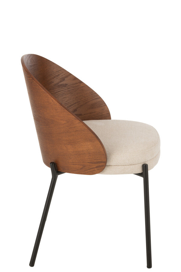 Chaise LONE Noyer