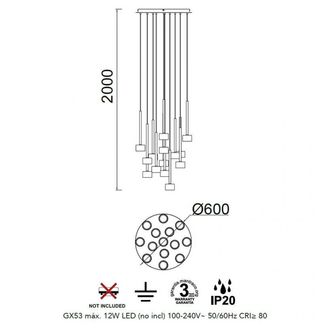 Suspension TONIC | Grappe 14 suspensions [MANTRA]