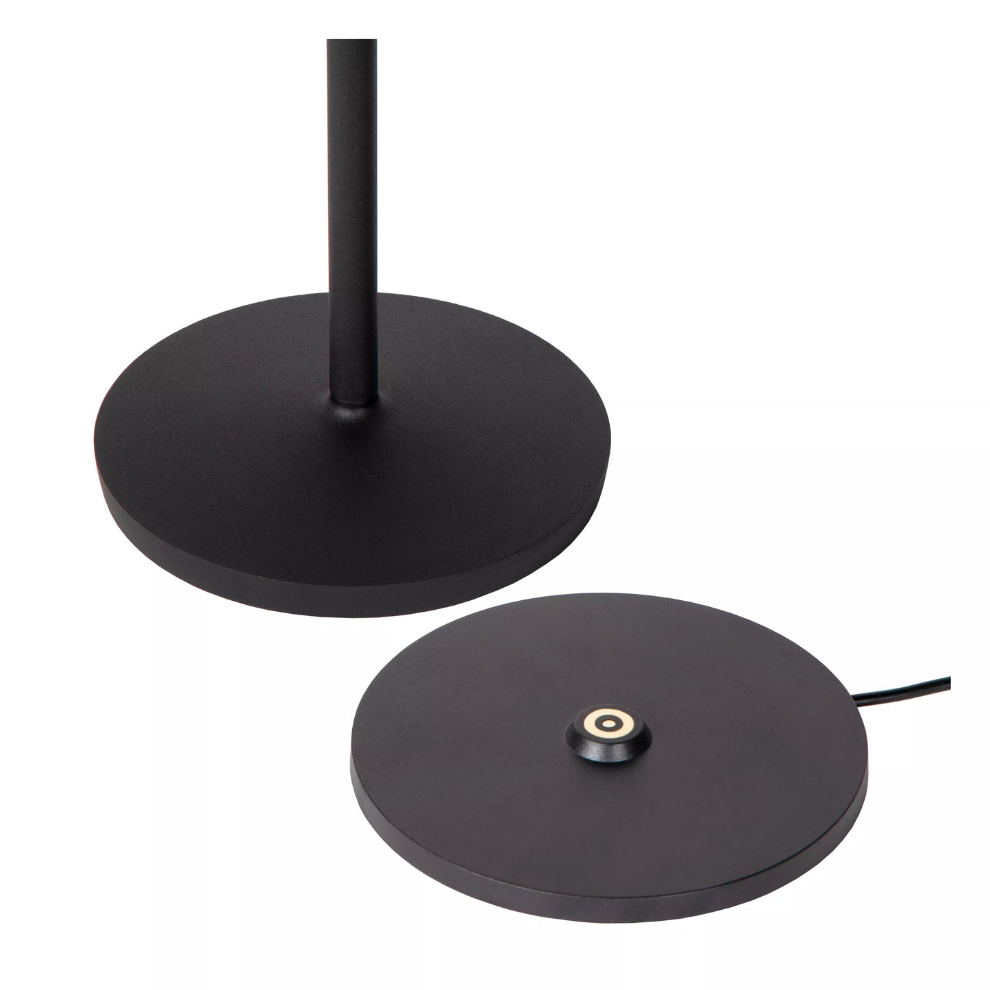Lampe tactile JUSTINE NOIR [LUCIDE]