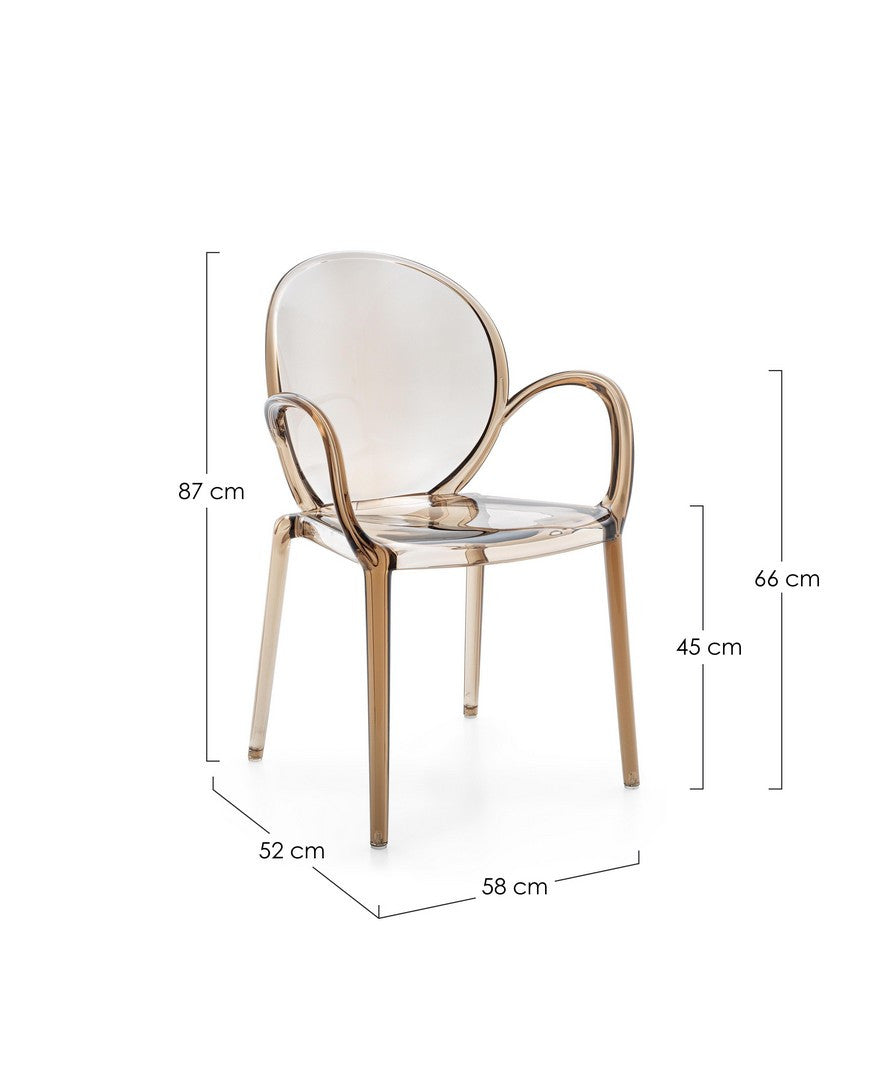 Chaise CAMILLA Ambré