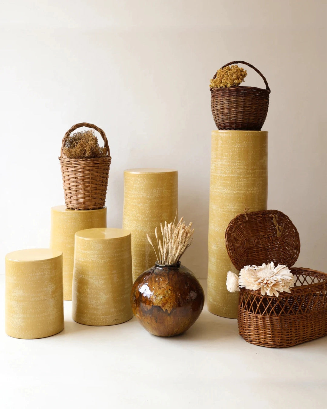 Table d'appoint ROUCAS Safran [MASAME]