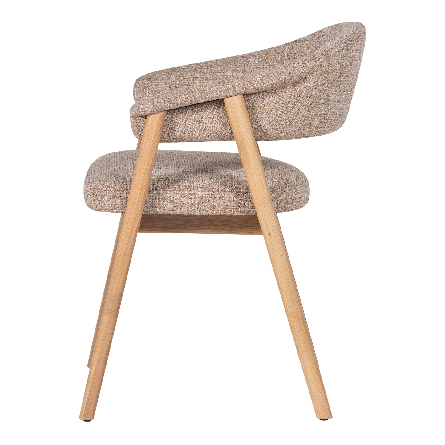 Lot de 2 Chaises TUNAR Beige [WOOOD]