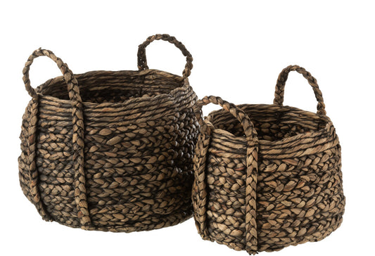 Panier en jacinthe M