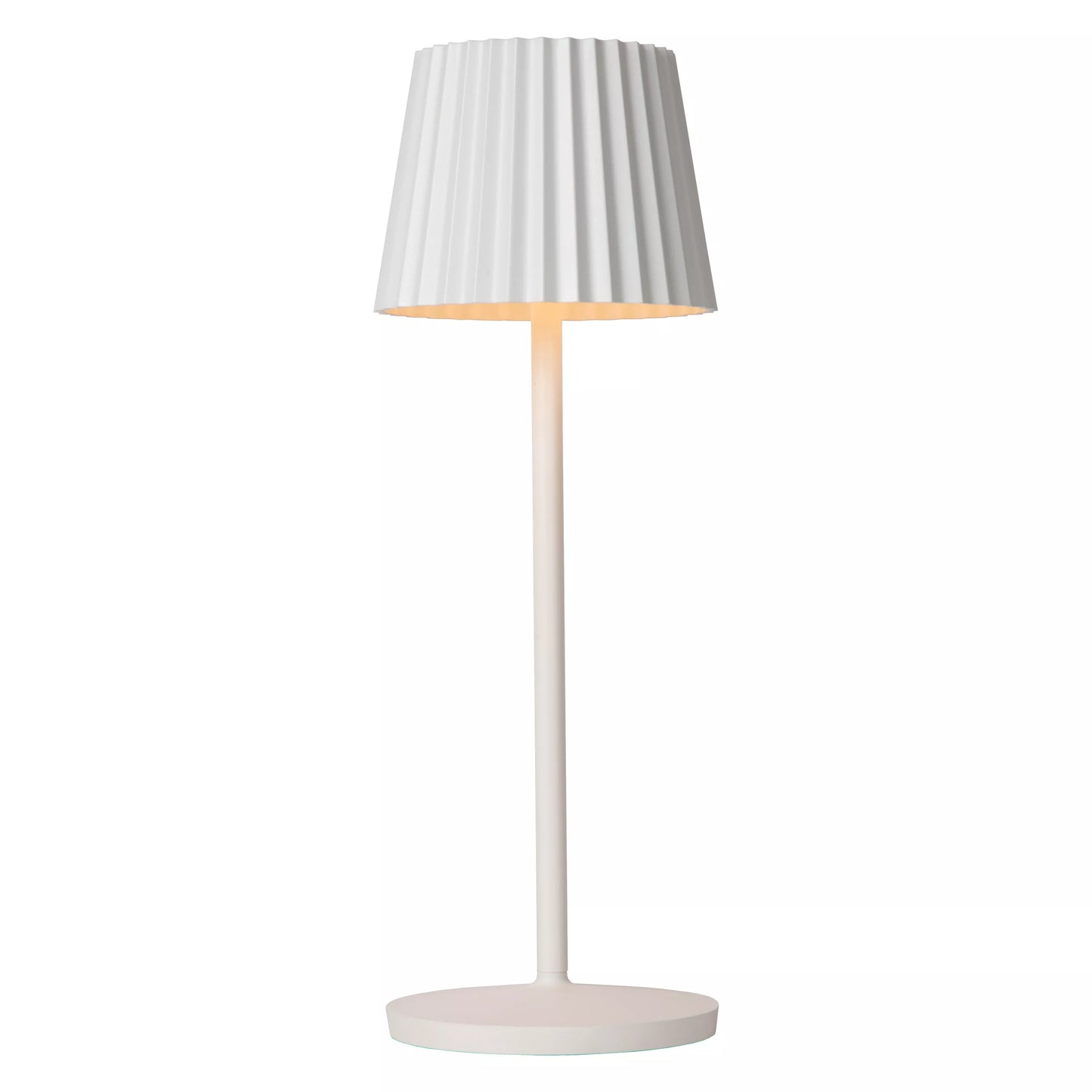Lampe tactile JUSTINE Blanc [LUCIDE]