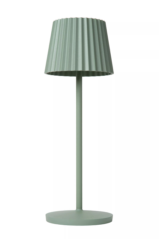 Lampe tactile JUSTINE Vert [LUCIDE]