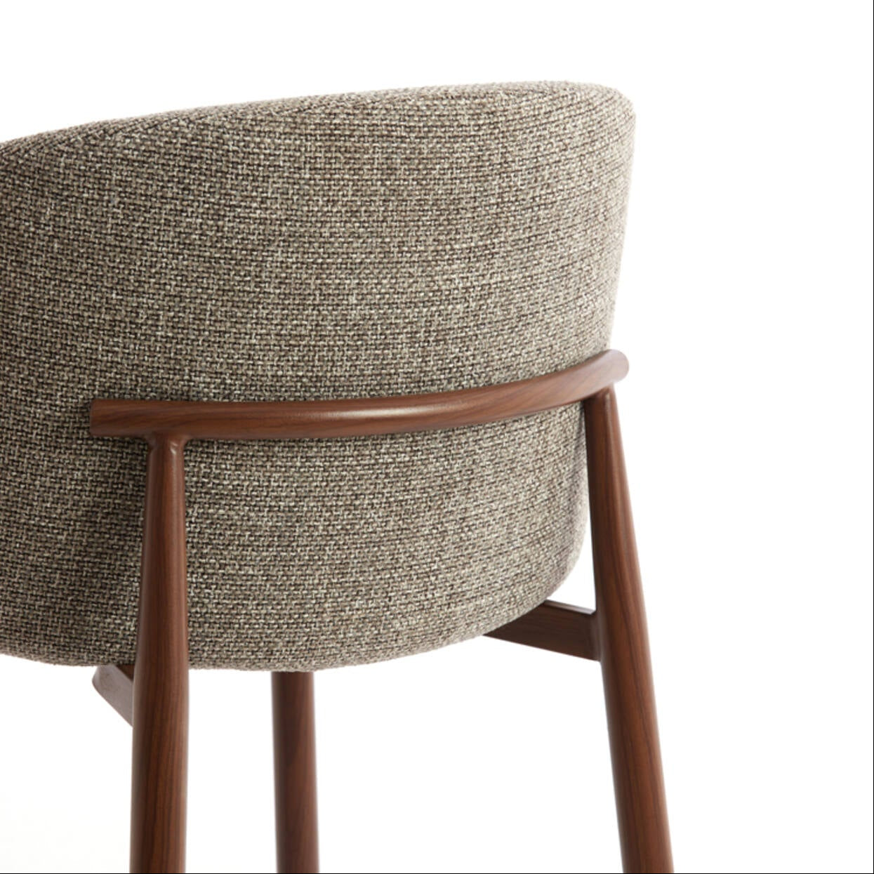Tabouret de bar ALUKO Brun foncé