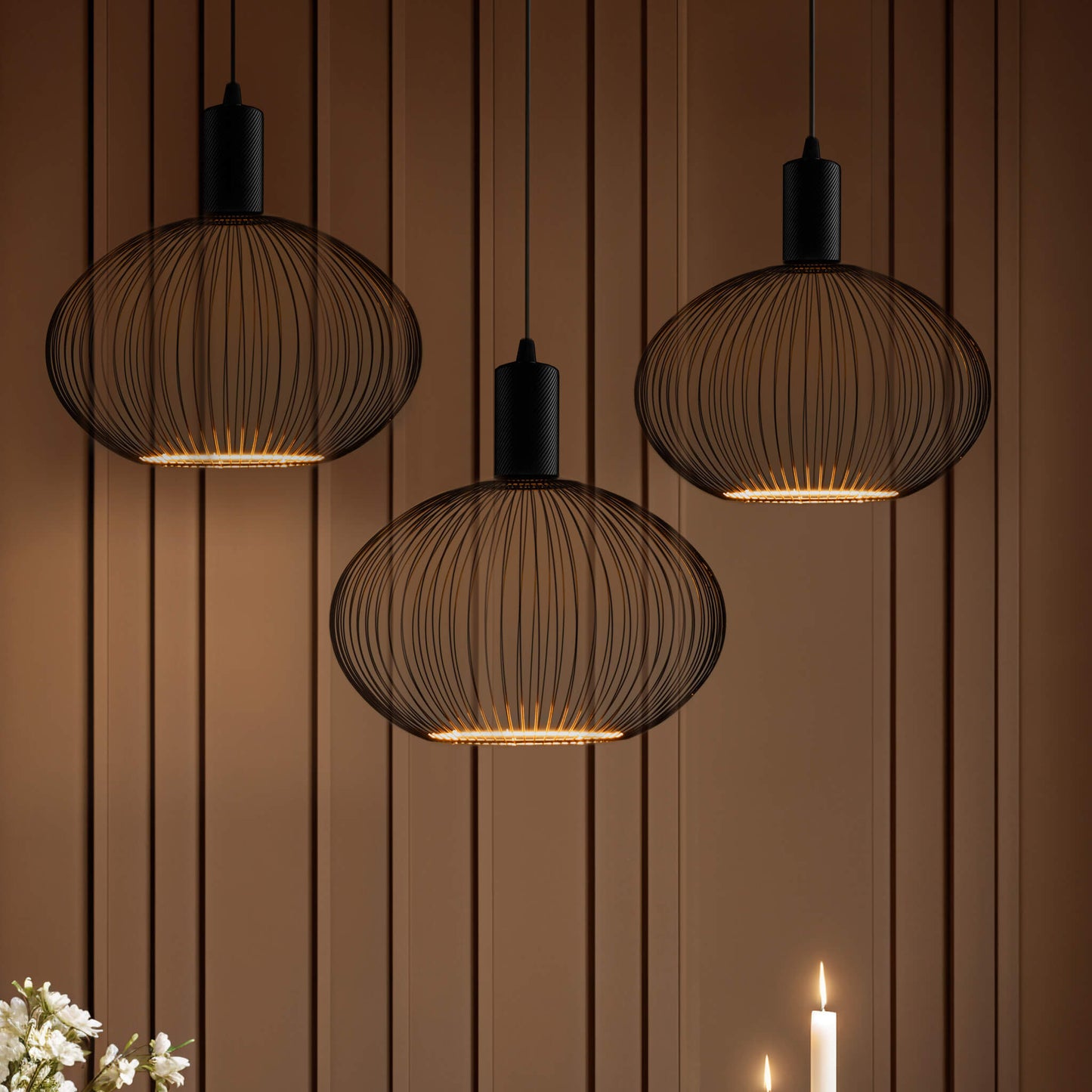 Ampoule FILO OVAL Noir [SEGULA]