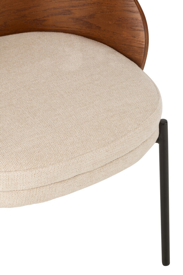 Chaise LONE Noyer