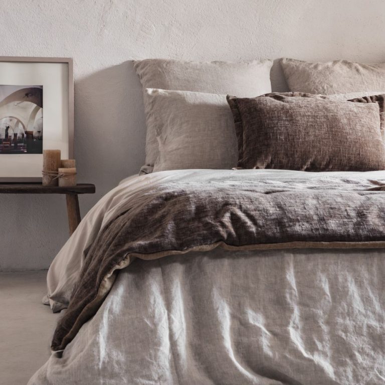 Coussin ZORRO Macadamia Noisette | BED & PHILOSOPHY