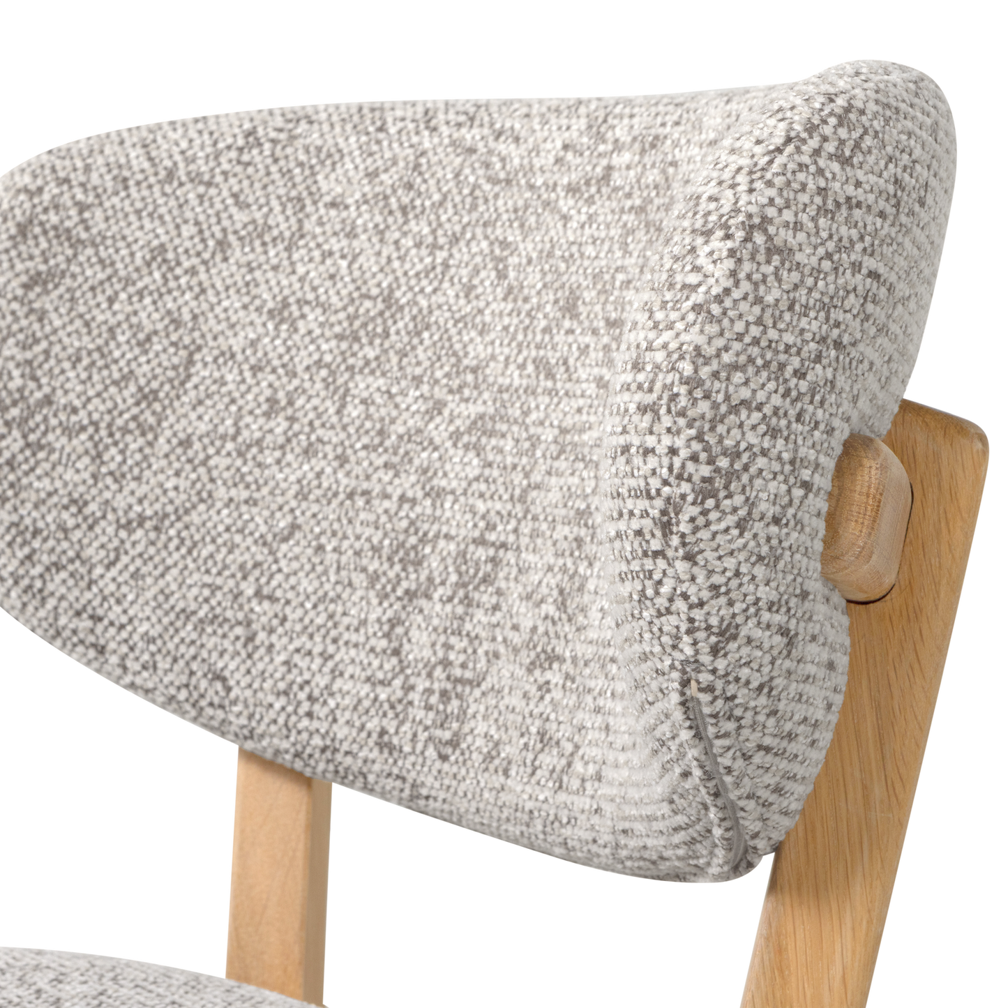Lot de 2 Tabourets de bar UDAR Naturel [WOOOD]
