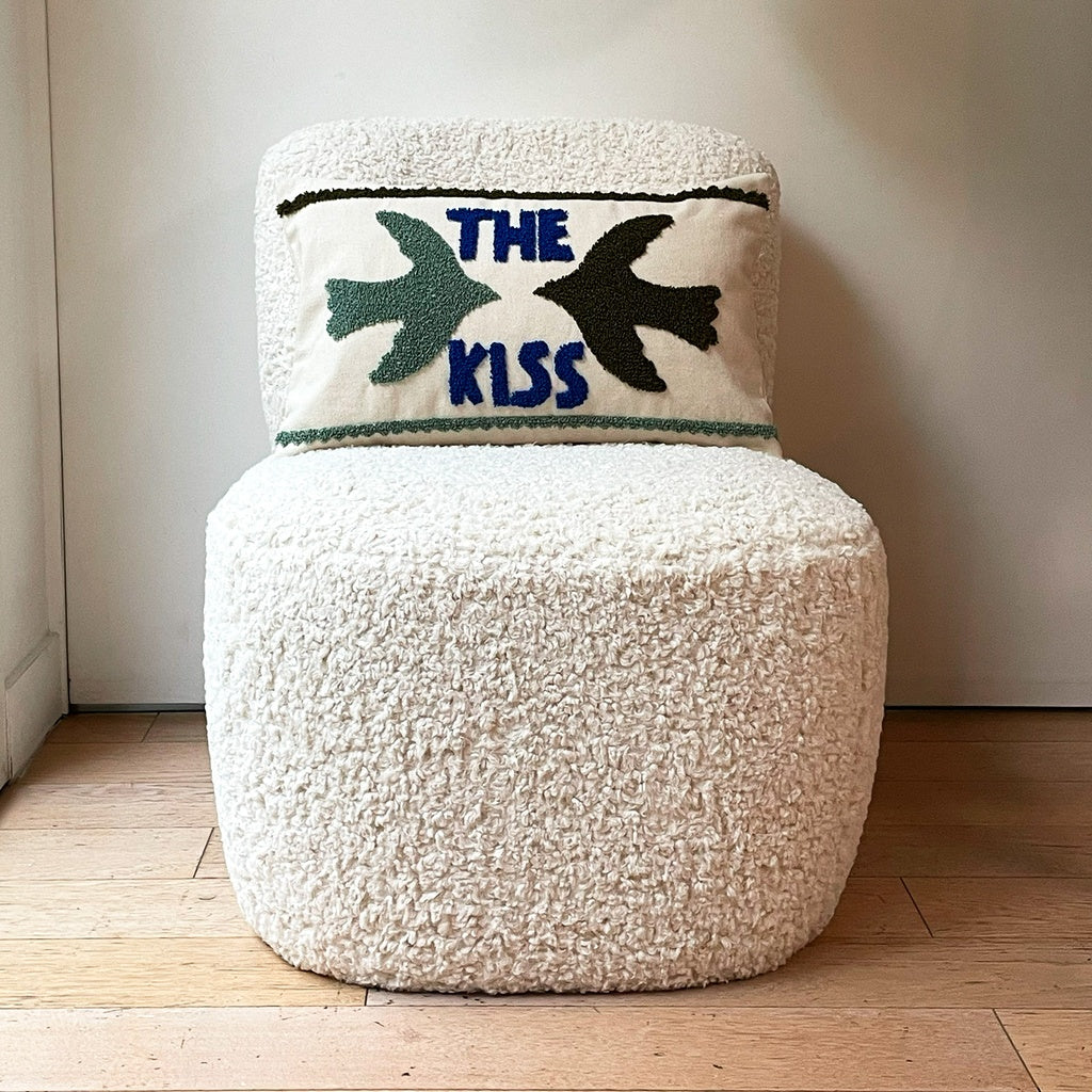 Fauteuil EVE | Laine Blanc