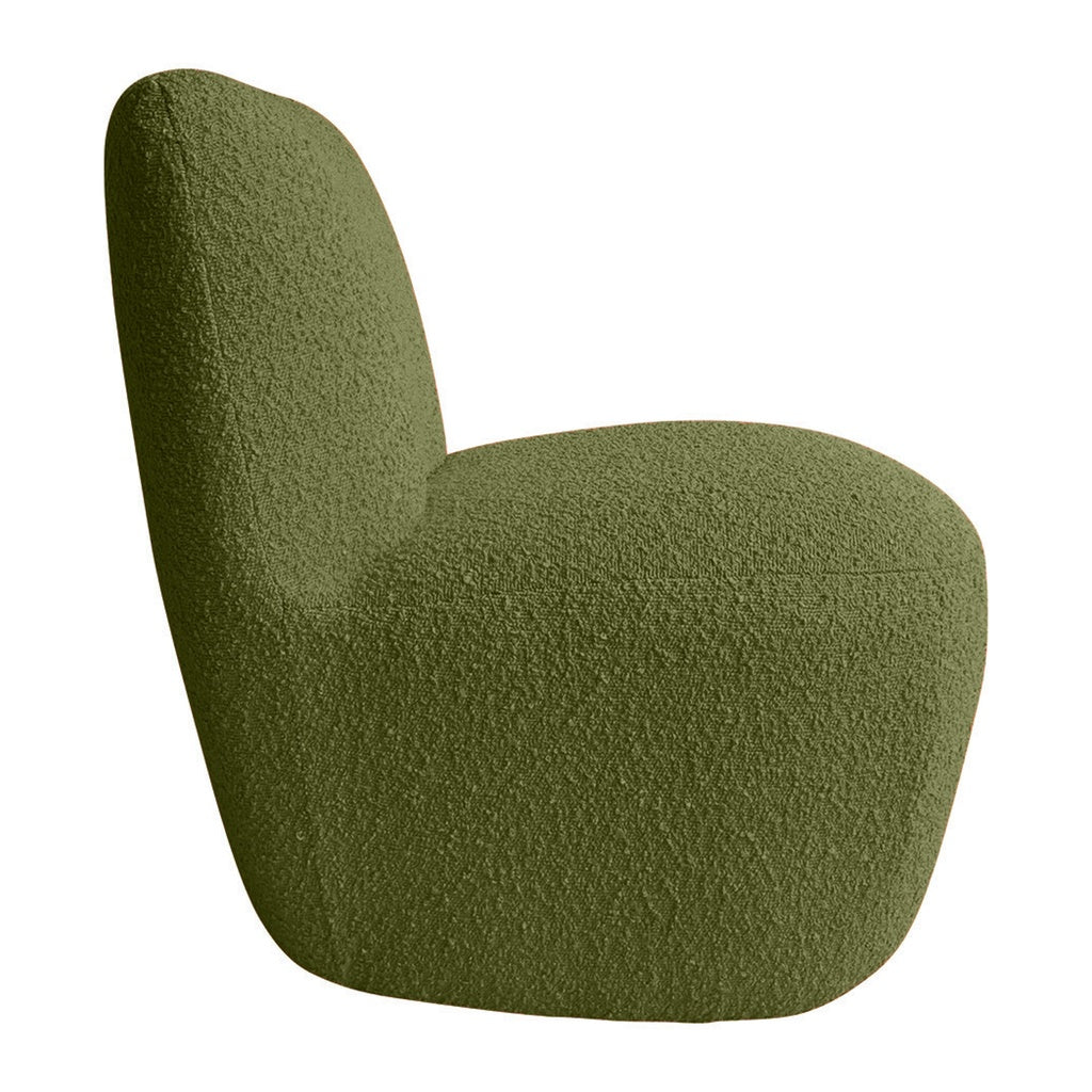 Fauteuil EVE | Bouclé kaki