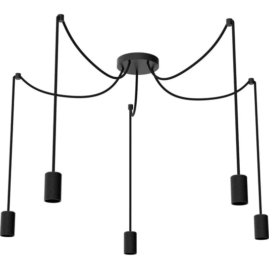 Rosace 5 suspensions SPIDER Noir [SEGULA]