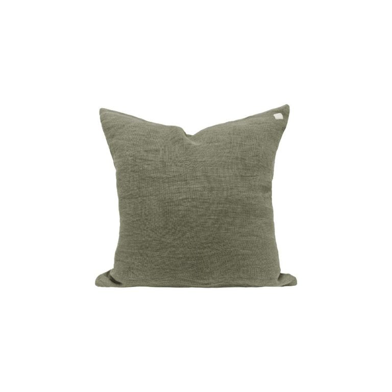 Coussin CROSS Vetiver [BED & PHILOSOPHY]