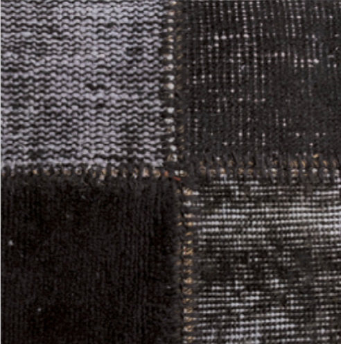 Tapis VINTAGE Noir [IDAHO]