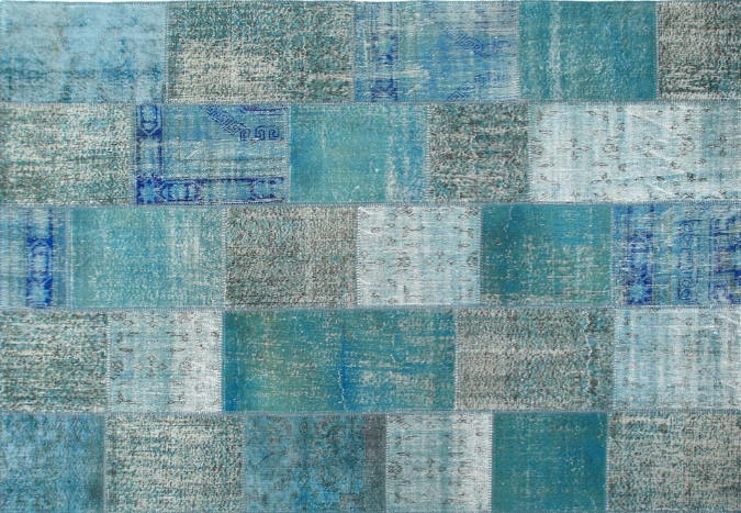 Tapis VINTAGE Turquoise [IDAHO]