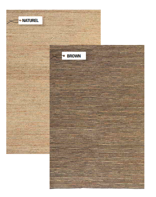 Tapis MINORQUE Brown [IDAHO]