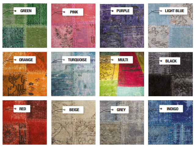 Tapis VINTAGE Multi [IDAHO]