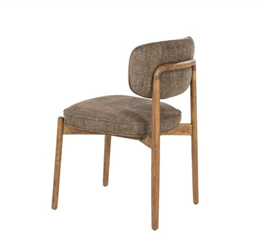 Chaise RUNE Brown (Lot de 2) [ELEONORA]